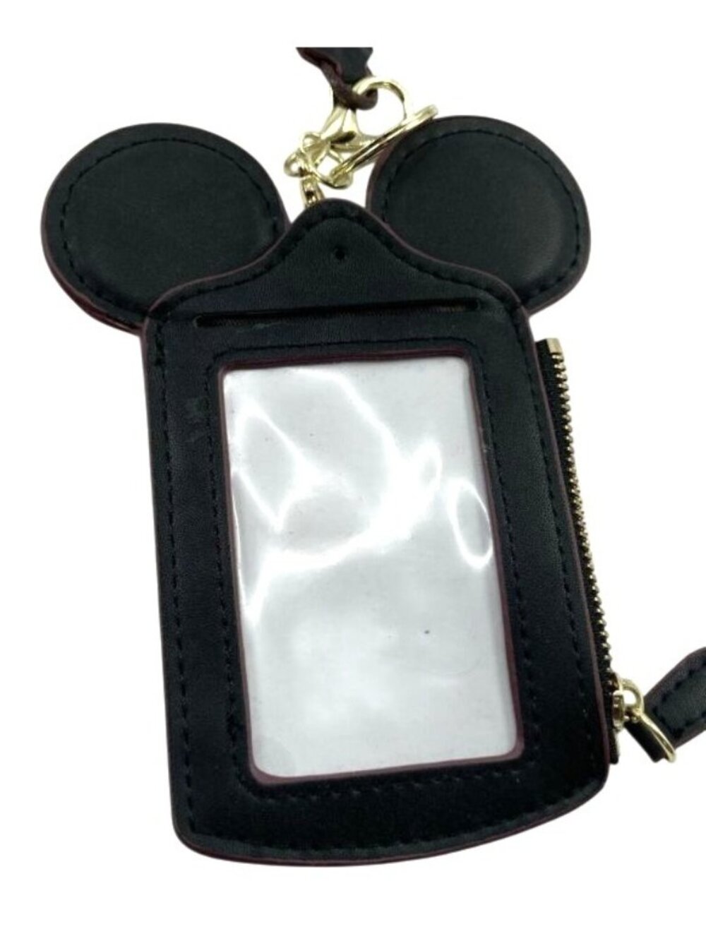 Mouse Ear ID Holder & Coin Pouch With Lanyard "Happy Dream" Design